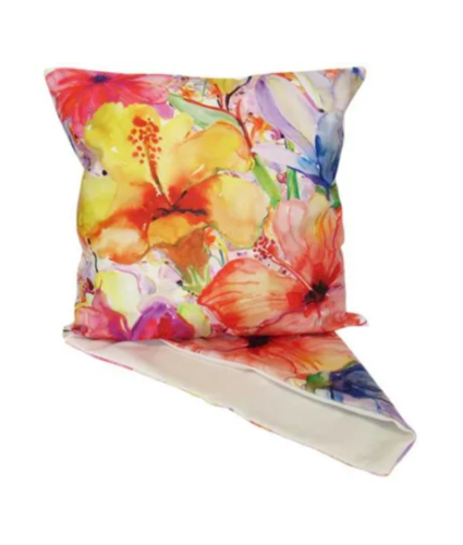 SALE Hibiscus Cushion