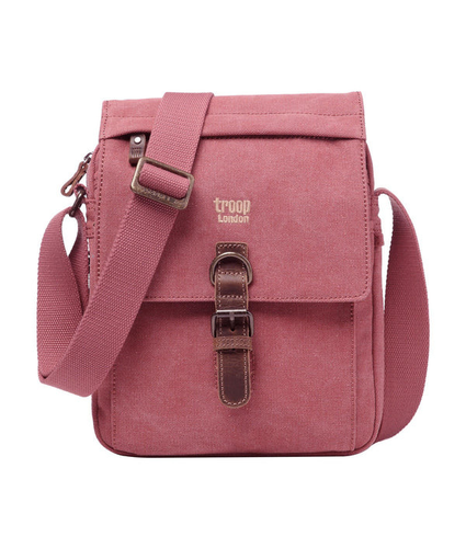 Classic Shoulder Bag - Pink Canvas