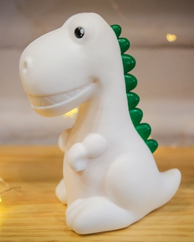 Dinosaur White Night Light-baby-gifts-Tessa Mae's with Attitude | Gifts and Homewares | Mapua NZ