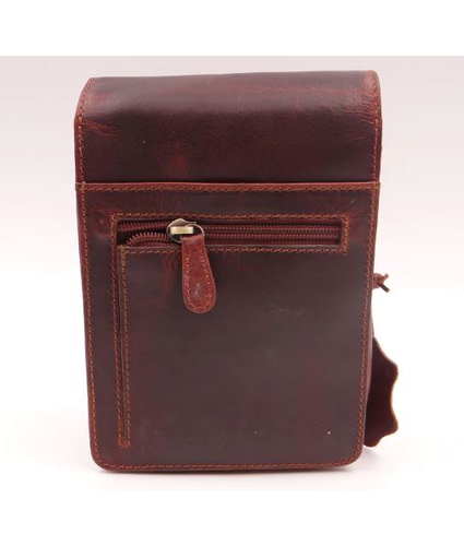 Traveller CrossBody Bag Leather in Vintage