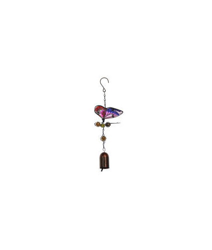 Purple Butterfly Windchime