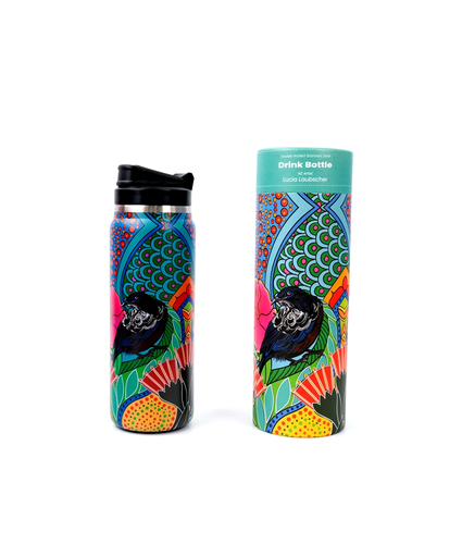 Psychadelic Tui Drink Bottle