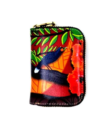 Orange Huia Card Holder 