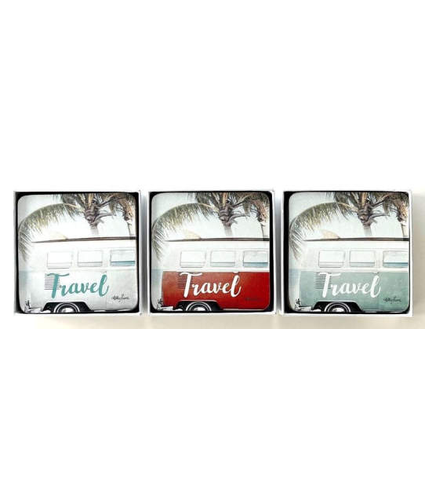 Combi travel Coasters six pack