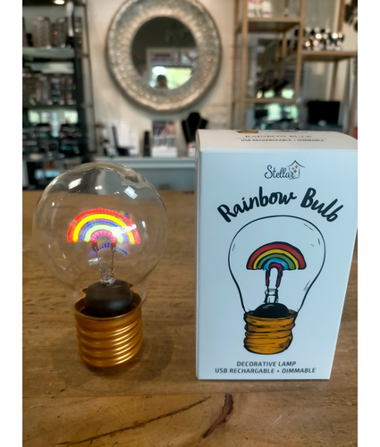 LED Rainbow Lightbulb