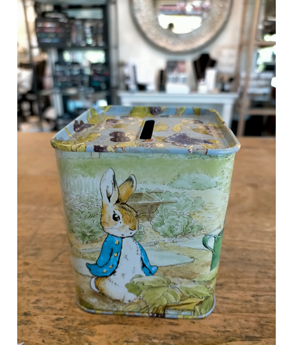 Peter Rabbit money Tin