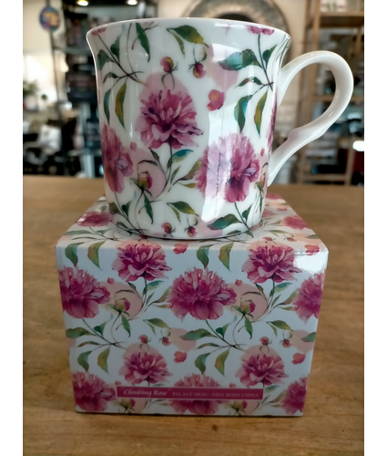 Climbing Rose China Mug