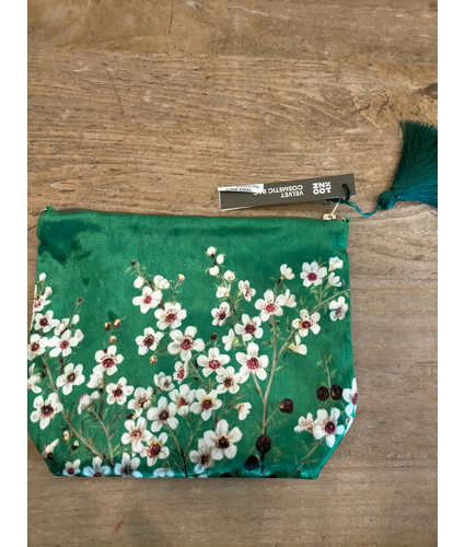 Velvet manuka Cosmetic Bag