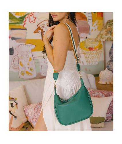 Stylish Meduim Handbag in Green