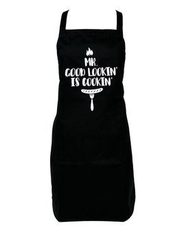 Apron - Mr Good Looking-gift-ideas-Tessa Mae's with Attitude | Gifts and Homewares | Mapua NZ