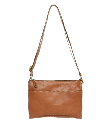 Leather Tan Shoulder Bag