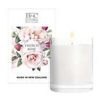 French Rose Candle NZ Made