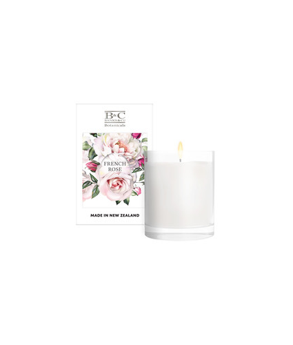 French Rose Candle NZ Made