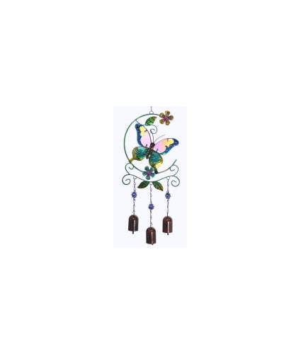 Butterfly 3 Bell Wind Chime