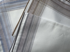 Mens Handkerchief with Border