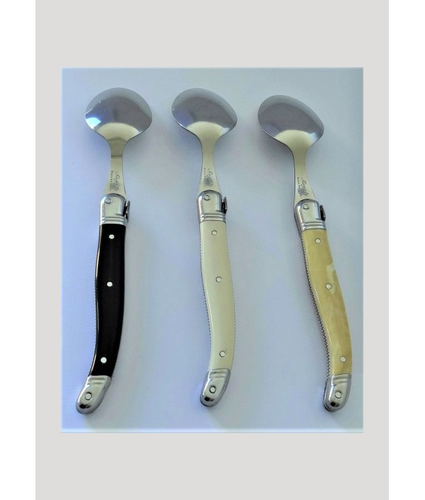 Laguiole Coffee Spoon Black