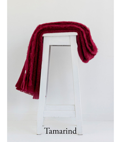 Tamarind NZ Mohair Full Throw
