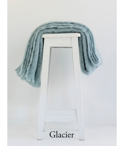 Glacier NZ Mohair Full Throw