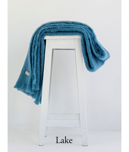 Lake NZ Mohair Full Throw