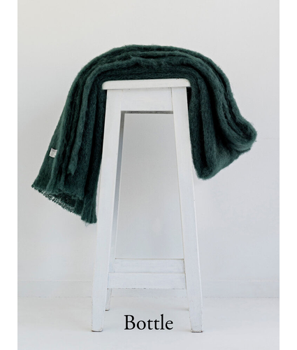 Bottle NZ Mohair Full Throw