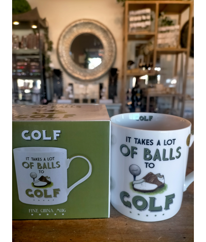 China Mug Funny Golf