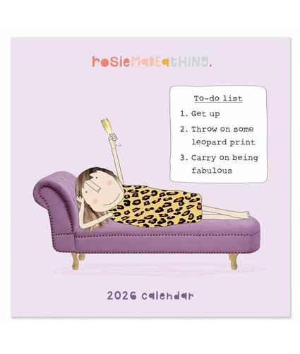 2026 Calendar Rosie Made A Thing