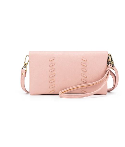  Crossbody Wallet Pink