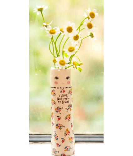  Bud Vase I love Friends