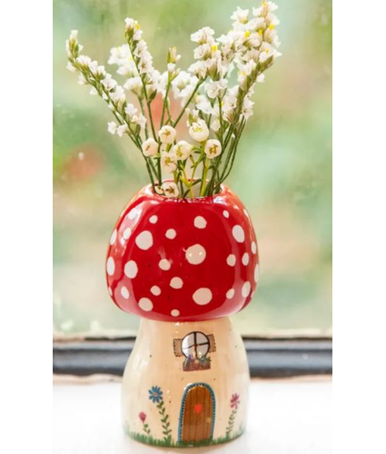  Bud Vase Mushroom