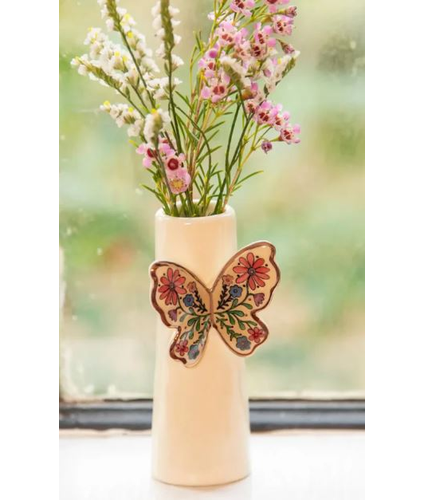  Bud Vase Butterfly SMLL