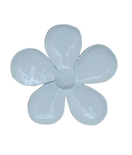  5 Petal Wall Art White