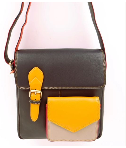  Multi Winter Leather Satchel