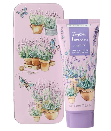 English Lavender Hand Cream in Tin 100ml