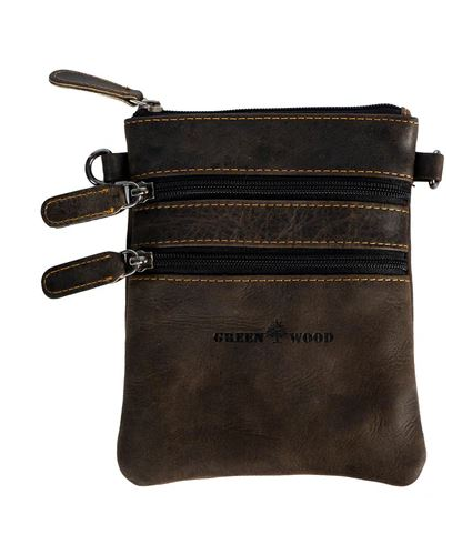 Brown Leather Sling Bag