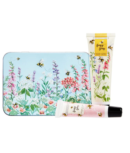 Busy Bees Hand Lip Tin