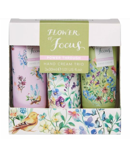 Flower of Focus Hand Cream Trio 30ml