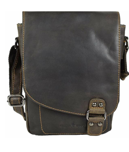 Leather Shoulder bag in Brown