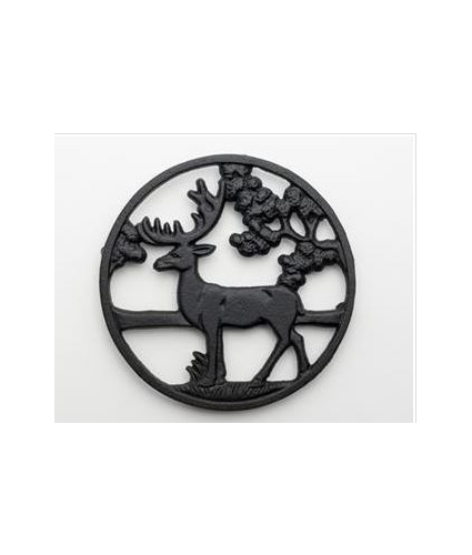 Cast Iron Deer Trivet