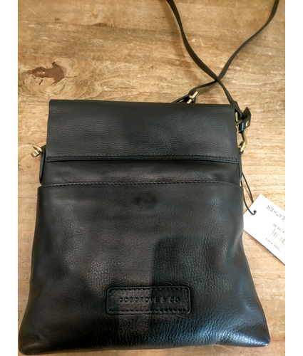 Leather Black Petite Sachel