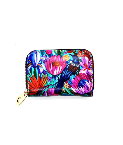 Leather Card Holder with Tui