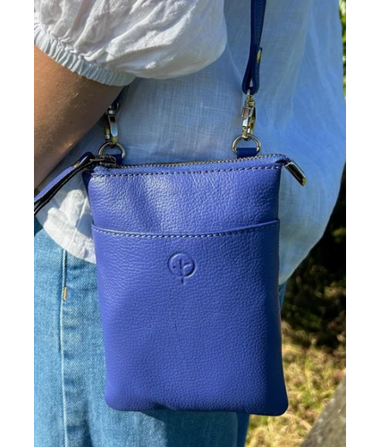Cross Body Pouch in Iris