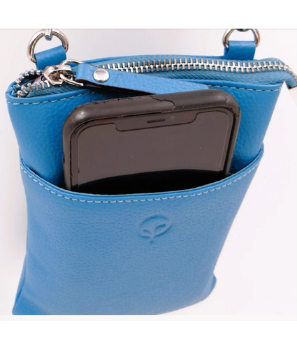 Cross Body Pouch in Ocean