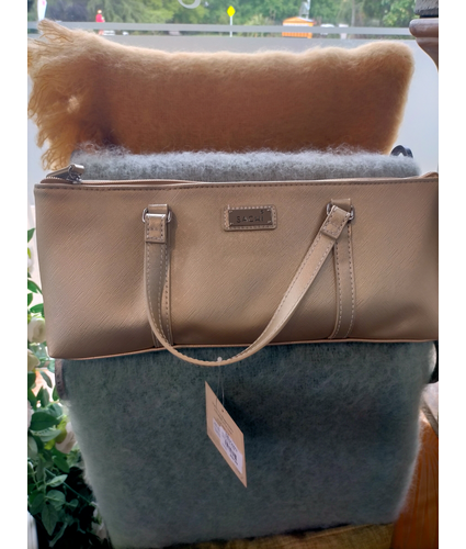 Gold Insulated Wine Tote