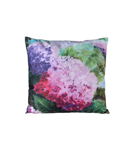 Pink Hydrangea Cushion