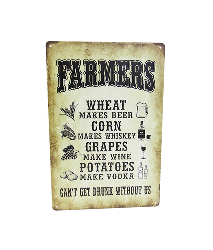Farmers Tin Art