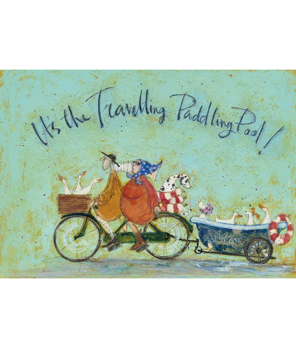 It’s the Travelling Paddling Pool 