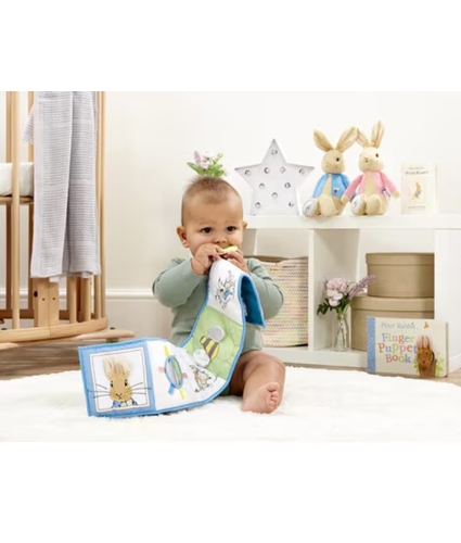 Peter Rabbit Unforld and  Discover Soft  Book