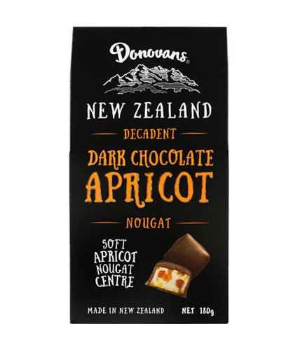 Dark Apricot Chocolate Nougat