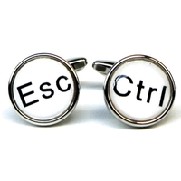 ESC CTRL Cufflinks