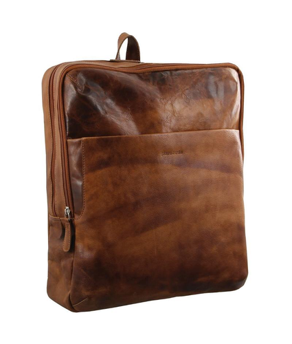 Unisex Vintage Leather Backpack Bag